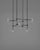 Metal Soap 6 DT Chandelier For Sale - Image 7 of 12