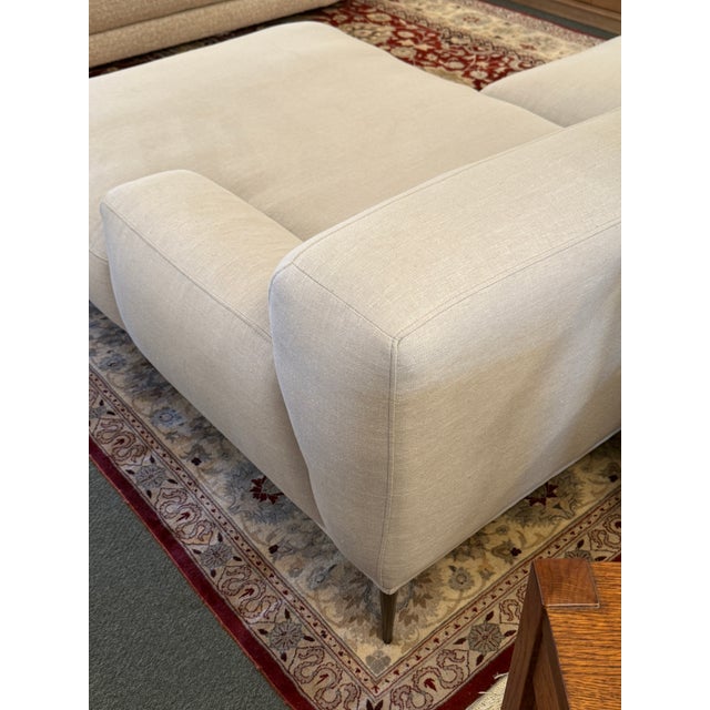 Article Abisko Sectional, Quartz White For Sale - Image 10 of 12