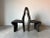 Wood Jan Ekselius - Style Postmodern Accent/ Dining Chairs by Roger Rougier - a Pair For Sale - Image 7 of 12