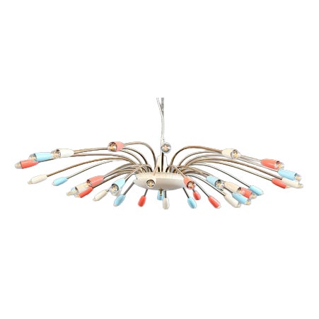 Mid-Century Sputnik Chandelier 1960s For Sale