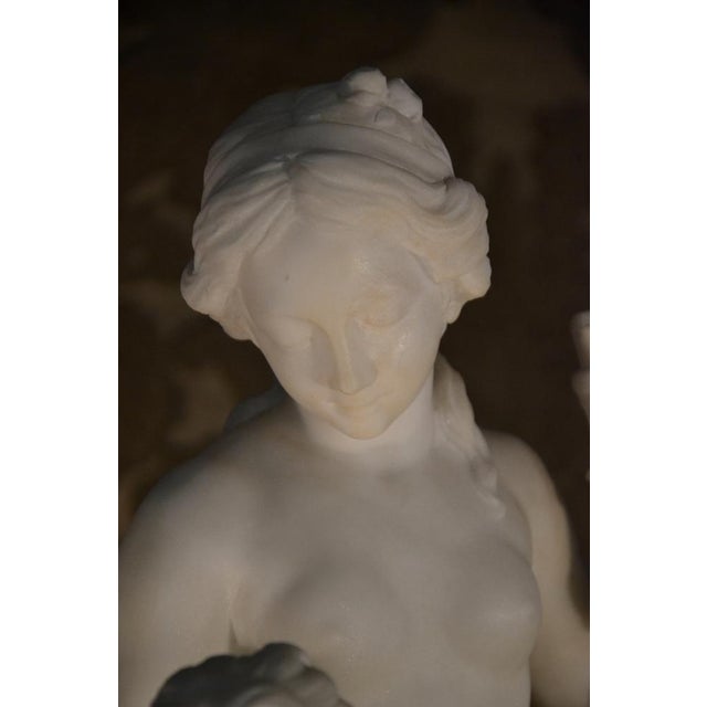 After Falconet, Figurative Sculpture, 19th Century, Marble For Sale - Image 5 of 16