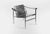 Vintage LC1 Chair designed by Le Corbusier and produced by Cassina in 1970s. Tubular steel and leather. Very good...
