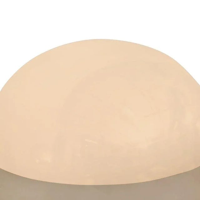 1990s Pair of Vintage Motoko Ishii German Space Age Brass Flushmount or Sconce for Staff For Sale - Image 5 of 6