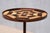 Danish Cabinetmaker Bronze Pedestal Table with Radial Marquetry Top, 1950 For Sale - Image 4 of 11