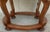 French 20th French Marquetry Round Center Table With Four Cabriole Legs For Sale - Image 3 of 9