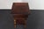 Antique Aesthestic Movement Stained Oak Sewing / Decorative Box on Bamboo Stand For Sale In New York - Image 6 of 12