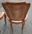 Pair of Italian Louis XV Style Double Cane Back Walnut Dining Chairs With Hand Caning, Made in Italy, Mid-Century For Sale - Image 9 of 18