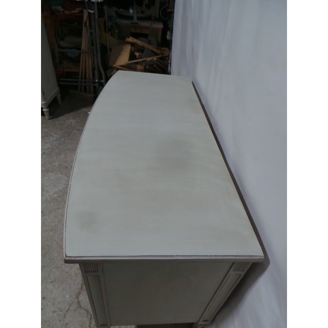 Swedish Gustavian Style 4 Drawer Chest of Drawers For Sale - Image 4 of 10