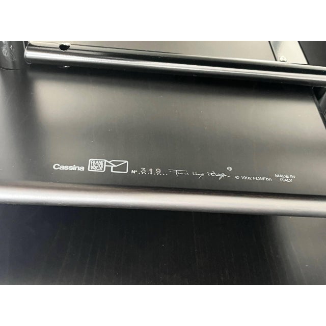 Model 617 Johnson Wax Desk by Frank Lloyd Wright for Cassina, 1992 For Sale - Image 14 of 18