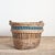 Antique French Champagne Grape Harvest Log Basket – AF A beautiful hand-made wicker champagne basket from France used to...