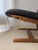 Black Mid-Century Modern Plywood Chair in Black Leather, 1970s For Sale - Image 8 of 11