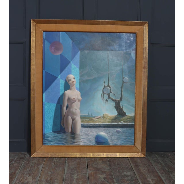 Arthur Maria Rener, Composition, 1965, Oil on Board For Sale - Image 9 of 11