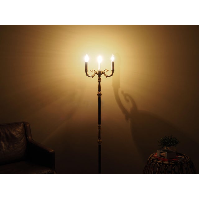 Vintage Danish Floor Lamp, 1970s For Sale - Image 3 of 11