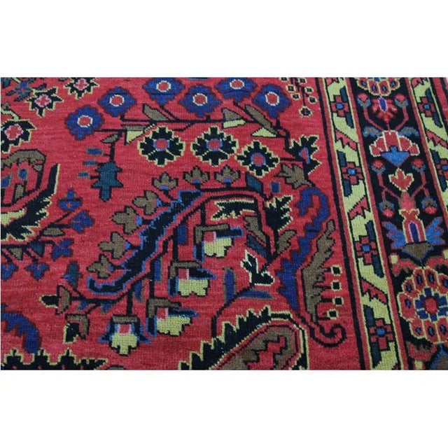 1920s Old Persian Mahal Area Rug 4’7″ X 7’0″ For Sale In Dallas - Image 6 of 11