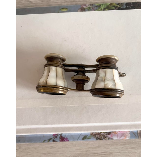 Early 20th Century Geneva Jumelle Mother-of-Pearl Opera Glasses, Switzerland, Early 20th Century For Sale - Image 5 of 12