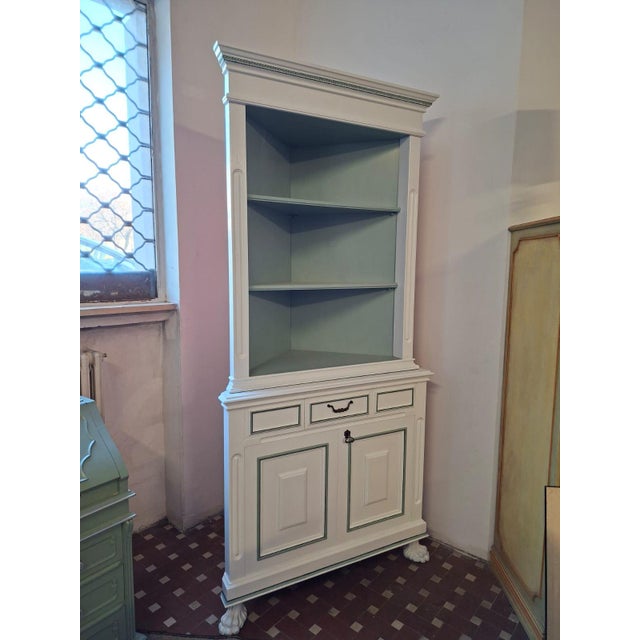 Wood Vintage Corner Cabinet, 1960 For Sale - Image 7 of 18