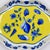 1980s 1988 Vintage Lynn Chase "Costa Azzurra" Porcelain Small Leaf Dish For Sale - Image 5 of 7