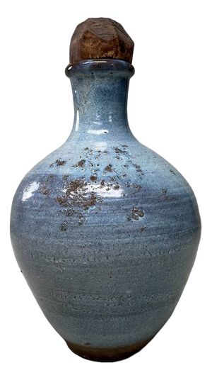 Shōwa Period Glazed Shigaraki Tsubo, Japan, 1950s