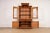 Late 19th Century Herter Brothers Style Antique Victorian Carved Oak Breakfront Bookcase Cabinet, Circa 1880s For Sale - Image 5 of 15