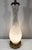Hollywood Regency Large 1950s Murano Aventurine Fluted Glass Table Lamp For Sale - Image 3 of 11