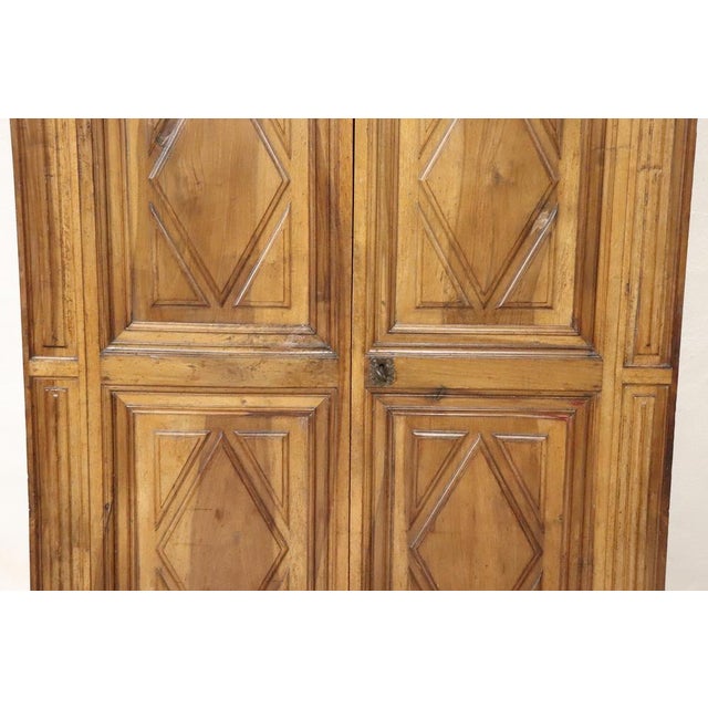 Antique Italian Walnut Wardrobe, 1600s For Sale - Image 16 of 18