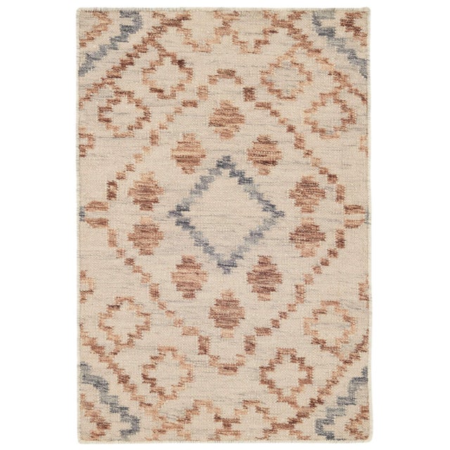 Contemporary Kit Kemp for Dash & Albert Jelly Roll Sky Woven Wool Rug, 9' 6" x 13' 6" For Sale - Image 3 of 3