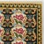 Early 21st Century Vintage Floral Needlepoint Textile Art – Decorative Rose and Scrolling Acanthus Leaf Motif For Sale - Image 5 of 8