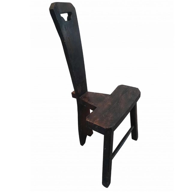 Wood Milking Chair, 1980s For Sale - Image 15 of 15