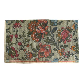 Late 19th Century French Textile Design For Sale