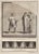 Ancient roman fresco from the series "antiquities of herculaneum", is an etching on paper realized by nicolo billy in the...