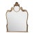 Large Antique French Style Mantel Mirror For Sale