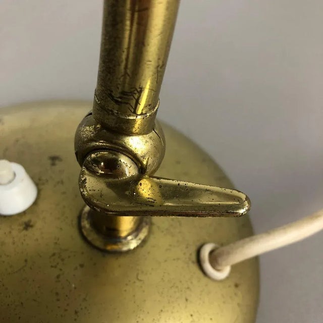 Brass Metal Table Light, Germany For Sale - Image 17 of 18