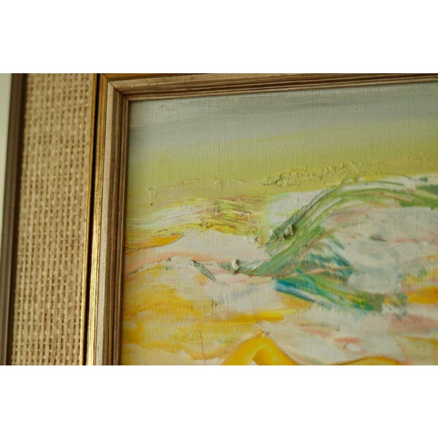 Bengt Arne Linderos, Landscape, 1960s, Oil on Canvas, Framed For Sale - Image 4 of 11