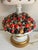 Vintage Italian Made Porcelain Three Tier Fruit Platter Large Lamp For Sale - Image 12 of 12