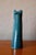 Blue Vintage Art Deco Porcelain Vase from Virebent, 1970s For Sale - Image 8 of 10