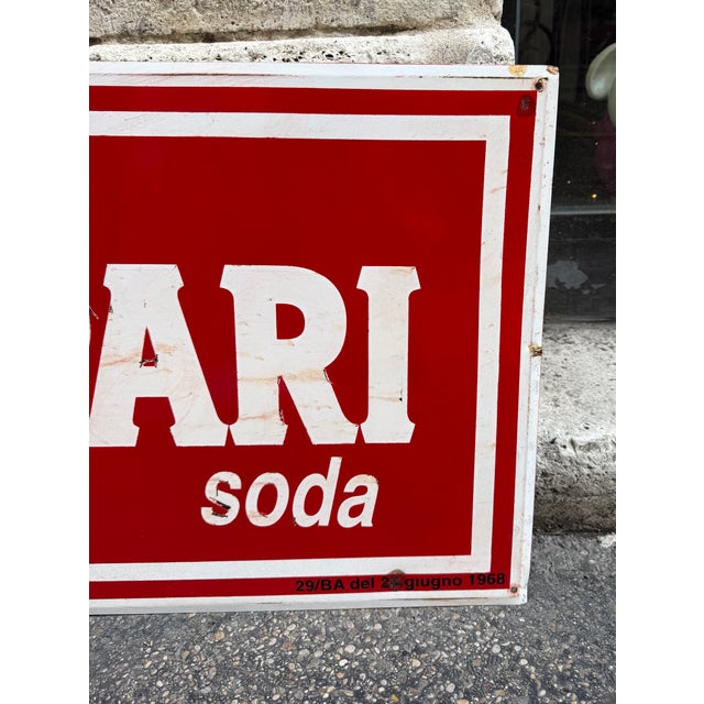 Campari Soda Sign, 1960s For Sale - Image 4 of 7