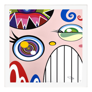 Takashi Murakami, We Are the Jocular Clan (6), Framed Hand Signed Lithograph, 2018