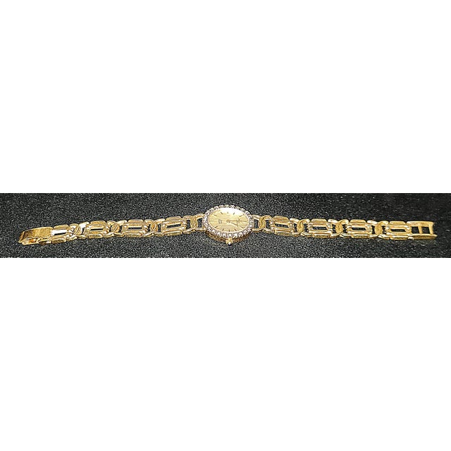 1980s Michael Anthony® 14k & Diamond Ladies Watch For Sale - Image 13 of 14