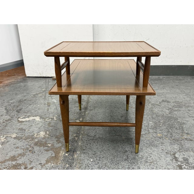 Mid 20th Century Two-Tier Side Table, Mid 20th Century. For Sale - Image 5 of 12