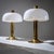 Anders Pehrson 1970s Brass and Plexiglass Table Lamps in the Style of Anders Pehrson - a Pair For Sale - Image 4 of 10