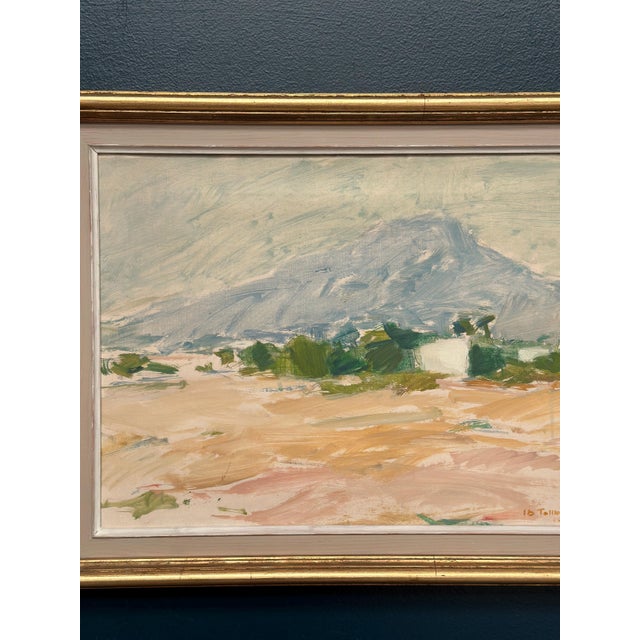 Mid-Century Modern Ib Tollberg, Coastal Landscape, 1960s, Oil Painting on Canvas, Framed For Sale - Image 3 of 18