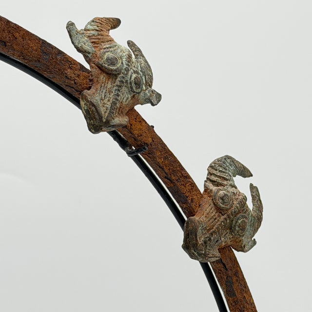 Vintage Bamun Prestige Collar/Necklace From Cameroon For Sale - Image 4 of 7