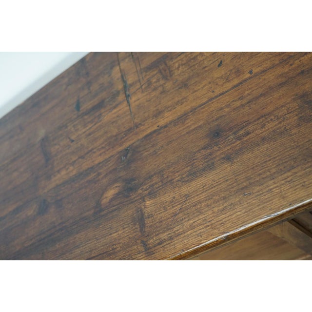 Large Mid-Century French Pine and Oak Apothecary Cabinet, 1950s For Sale - Image 8 of 18