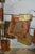 Curtis Jere Style Brutalist Metal Copper / Brass 'Nails' Abstract Wall Art Sculpture For Sale - Image 11 of 18