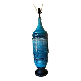 Bitossi Style Ceramic Floor Lamp For Sale