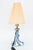 Table Lamp with Fabric Shade from Meissen Porcelain, Germany, 1950s For Sale - Image 16 of 16