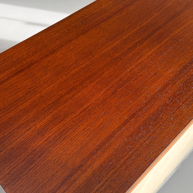 Brown Sideboard by Florence Knoll Bassett for Knoll International, 1980s For Sale - Image 8 of 10