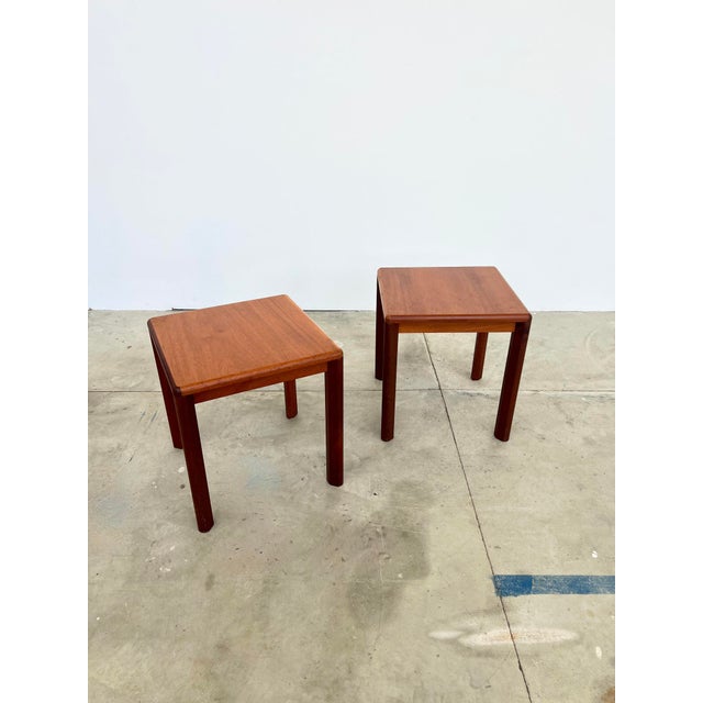 Scandinavian Teak Side Table, 1970s For Sale - Image 17 of 18