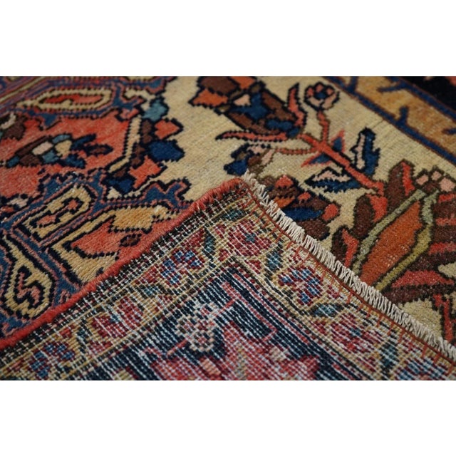 Antique Farahan Sarouk Rug 4'4'' x 6'7'' For Sale - Image 10 of 10