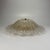 Large Vintage Murano Glass Flush Mount, 1990s, in Very Good conditions. Designed 1920 to 1949 Up to 250V (Europe/UK...